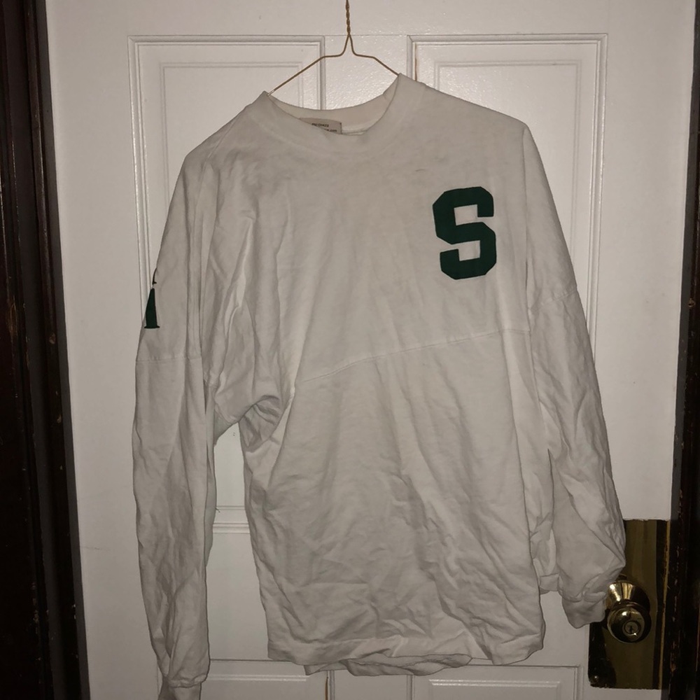 Michigan state university spirit jersey